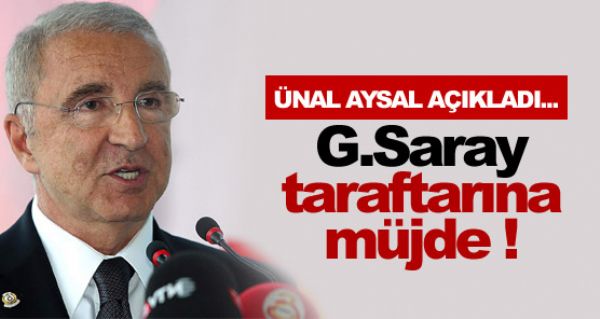 Galatasaray taraftarna mjde!
